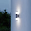 Steinel Outdoor Wall Light L 910 Anthracite No Sensor Uplight Downlight