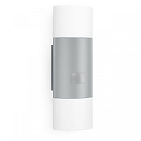 Steinel Outdoor Wall Light L 910 S Silver Motion Sensor Softlight Start Uplight Downlight Manual Override