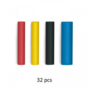 Steinel Shrink Tubings 4.8 - 9.5 mm Sleeving Tubing Length 3.5 cm 32 pcs