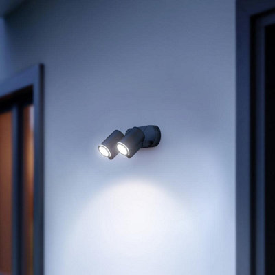 Steinel Spot DUO SC Double Flood Light Motion Sensor Smart Security Light incl. GU10 LEDs