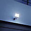 Steinel XLED home 2 S Silver LED Floodlight Motion Sensor Swiveling Wall Spotlight Security Light
