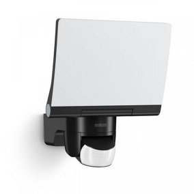Steinel XLED home 2 XL S Black Floodlight Motion Sensor Swiveling Wall Spotlight LED Security Light