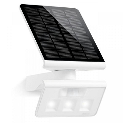 Steinel XSolar L-S ONE White LED Solar Wall Light PIR Motion Sensor Solar Security Light