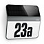 Steinel XSolar LH-N Anthracite Solar Outdoor House Number Twilight Sensor Dusk to Dawn incl. Adhesive House Numbers