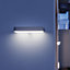 Steinel XSolar SOL-O S Anthracite Solar Outdoor Wall Light Downlight Motion Sensor