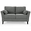 Stella 2 Seater Sofa, Grey Linen Fabric