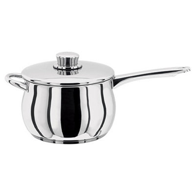 Stellar 1000 22cm Deep Saucepan with Helper Handle