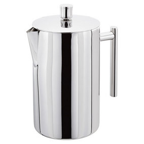 Stellar 12 Cup Polished Double Wall Insulated Cafetiere