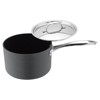 Stellar 6000 Hard Anodised 20cm Saucepan