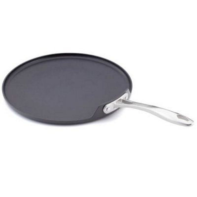 Stellar 6000 Hard Anodised 30cm Crepe Pan Long Handle