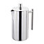 Stellar 900ml Polished Double Wall Insulated Cafetiere