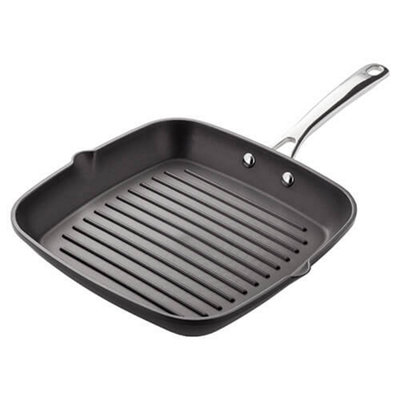 Stellar Cast Iron Grill Pan Black