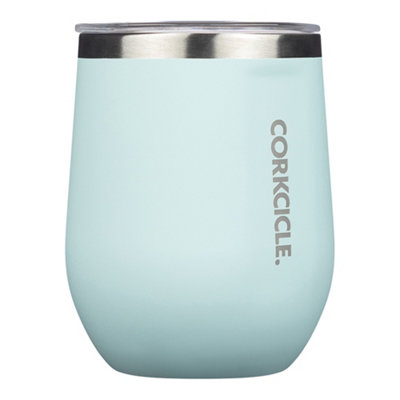 Stemless Stainless Steel Triple Insulation 355ml/12oz Gloss Powder Blue