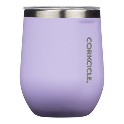 Stemless Stainless Steel Triple Insulation Mug 355ml/12oz Gloss Lilac