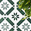 Stencil It Victoriana Reusable Tile Stencil for Walls, Floors, Patio and furniture 60cm(L) 60cm(W)