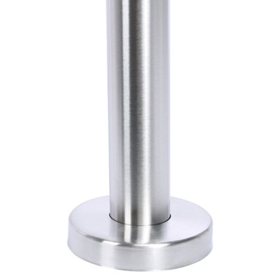 Step Railing Stair Railing Banister Stainless Steel Handrail with 3 Cross Bars for Indoor Outdoor W 60 cm - 5