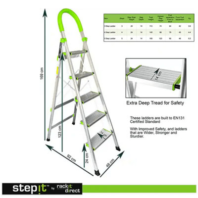 5 step ladder b&q discount
