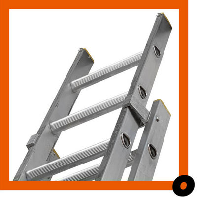 Sterk Systems Double Section 13 Rung Extension Ladder