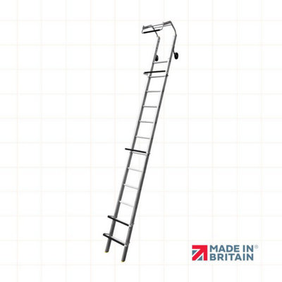Sterk Systems Single 12 Rung Roof Ladder | DIY at B&Q