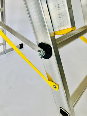 Sterk Systems Triple Section 9 Rung Combination Ladder