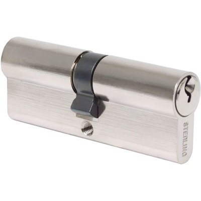 Sterling Nickel Euro Cylinder Lock Nickel (60mm x 40mm) Price Comparisons | Compare The Build