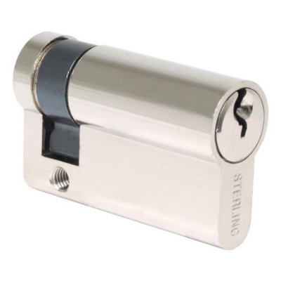 Sterling Nickel Euro Cylinder Lock Silver (One Size) Price Comparisons | Compare The Build