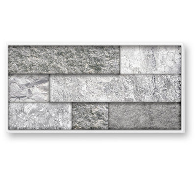 Stick and Go Self Adhesive Stick On Tiles Aurora 8" x 4" Box of 8 Apply over any tile, or directly on to the wall