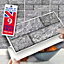 Stick and Go Self Adhesive Stick On Tiles Azul 8" x 4" Box of 8 Apply over any tile, or directly on to the wall