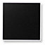 Stick and Go Self Adhesive Stick On Tiles Black 6" x 6" Box of 8 Apply over any tile, or directly on to the wall