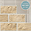 Stick and Go Self Adhesive Stick On Tiles Cotswold Wall 8" x 4" Box of 8 Apply over any tile, or directly on to the wall