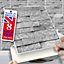 Stick and Go Self Adhesive Stick On Tiles Cumbrian 6" x 6" Box of 8 Apply over any tile, or directly on to the wall