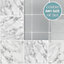 Stick and Go Self Adhesive Stick On Tiles Natural Marble 6" x 6" Box of 8 Apply over any tile, or directly on to the wall