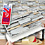 Stick and Go Self Adhesive Stick On Tiles Quarrystone 8" x 4" Box of 8 Apply over any tile, or directly on to the wall