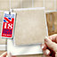 Stick and Go Self Adhesive Stick On Tiles Stone Mix 4" x 4" Box of 18 Apply over any tile, or directly on to the wall