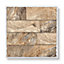 Stick and Go Self Adhesive Stick On Tiles Tuscan Stone 4" x 4" Box of 18 Apply over any tile, or directly on to the wall