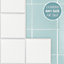 Stick and Go Self Adhesive Stick On Tiles White 6" x 6" Box of 8 Apply over any tile, or directly on to the wall