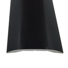 Stick Down Cover Strip Black Long 9ft / 2.7metres Threshold Bar Floor To Floor Self Adhesive Trim