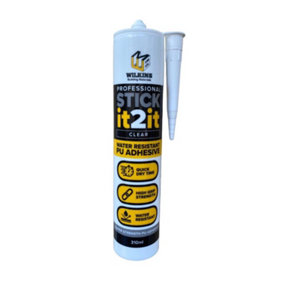 Stick it2it PU Adhesive Clear Bond Quick Cure 310ml Pack of 1