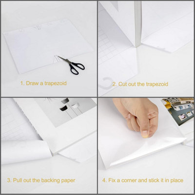 Sticky Backing Plastic Clear Self Adhesive Wallpaper