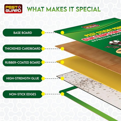 Sticky Pads Large Extra Strong Sticky Pads Multipurpose Sticky Board ...