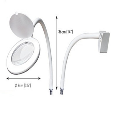 StitchSmart 2 Magnifier & Chartholder Precision LED Magnifier with ...