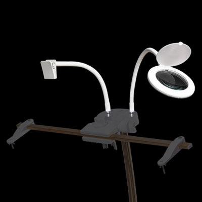 StitchSmart 2 Magnifier & Chartholder Precision LED Magnifier with ...