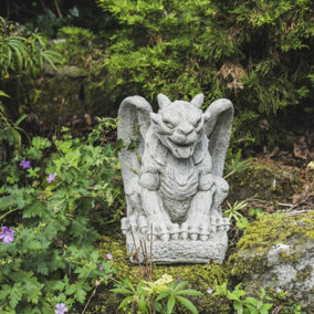 Stone cast Winged Gargoyle statue