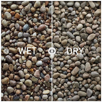 Stone Chippings Scottish Tweed Pebbles 20-30mm Garden Gravel Patio Aggregates - 3