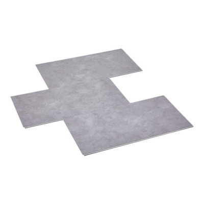 Stone Pattern Design Interlocking PVC Flooring Planks Underlay Attached ...