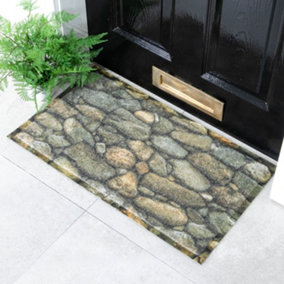 Stone Pattern Doormat (70 x 40cm)