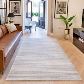 Stone Plain Modern Easy To Clean Rug For Living Room Bedroom & Dining Room-160cm X 236cm