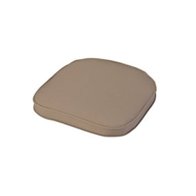 Stone Standard D Pad Outdoor Garden Furniture Cushion - L41 x W38 x H4 cm
