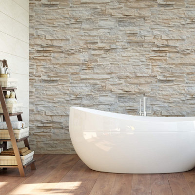 Stone Wall Mural - 384x260cm - 5431-8