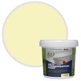 Stonecare4U Anti-Condensation Paint - Country Cream (5L) Protect From Moisture & Reduce Condensation on Walls & Ceilings